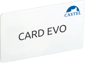 Carte d'activation vers les fonctions évolutives pour 5 lecteurs EVO CARD EVO 5 - REF: 910.0380_0