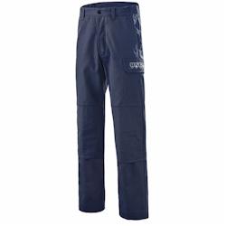 Cepovett - Pantalon avec poches genoux ATEX 260 Bleu Marine Taille M - M bleu 3184374452386_0