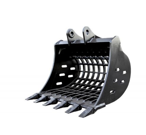 Godet squelette GSQ40-900AS pour minipelle 2,8-4T - UNITER45 - 900 mm - Classe VE53 - Dents type ESCO_0