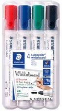 MARQUEUR TABLEAU BLANC 351 LUMOCOLOR, ÉTUI DE 4 - LOT DE 3