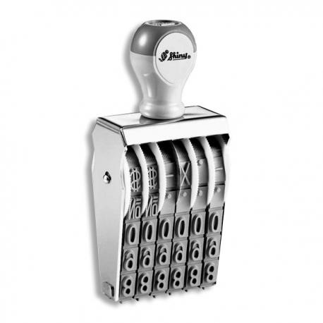 Numéroteur manuel - 15 bandes - chiffres 4 mm_0