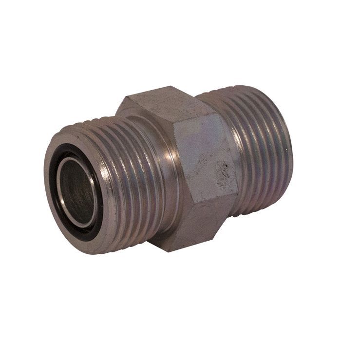 ORFS - Raccord droit Hydroscand - Acier - SKU 7701-xx - Poids 0.06 kg_0