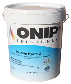 Peinture mate hydrodiluable Matonip Hydro G - Nouvelle génération, finition soignée, 4-15L_0