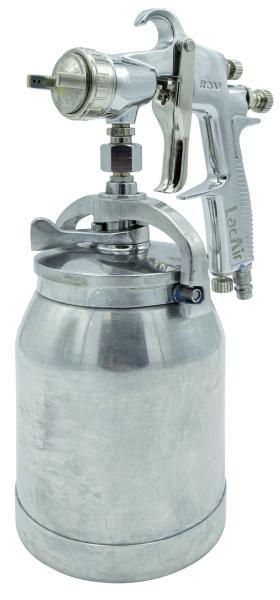 Pistolet pneumatique peinture professionnel - multi produits - SW godet inférieur 1L - 330570_0