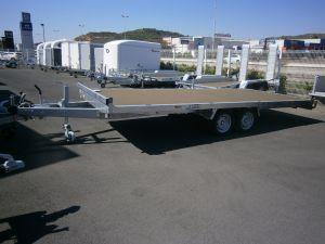 Plateau nu 506x215 cm - 3500 kg PTAC - 2 essieux - Roue dessous - Lider_0