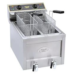 Roller Grill Friteuse électrique pro 2 x 8 L MONO 2 cordons RFE 8 D - inox RFE 8 D MONO_0