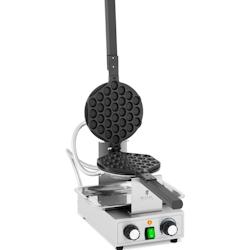 Royal Catering - Royal Catering Gaufrier Bubble Pivotant Appareil À Graufres Bulles 1400w RCPMW-1400K (1 400 W, 50-250 °C, Minuterie 0-5 min, Alu &_0