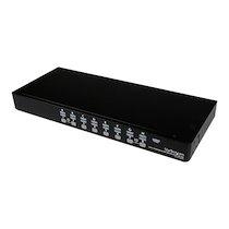 StarTech.Com Switch KVM USB VGA à 16 ports avec OSD - Commutateur écran clavier souris 1U montable en rack_0