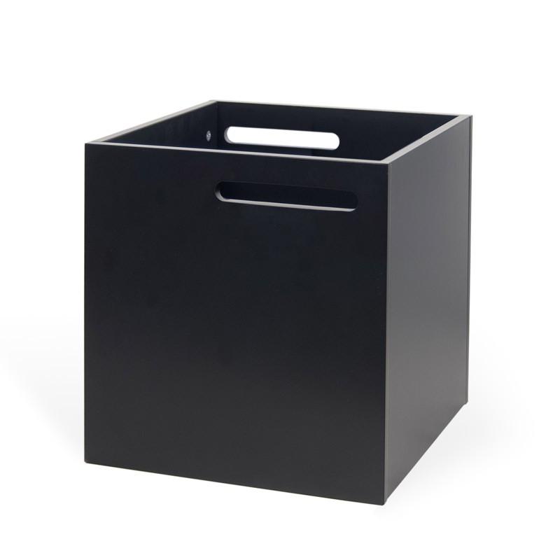 TEMAHOME - Boîte de rangement Berlin 34 cm noir mat - Design éco-responsable par Nádia Soares - Paris Prix_0
