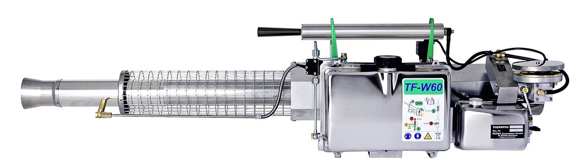 Tf W 60 - Thermonébulisateur portable Igeba - 12,8 kg à vide - Résistant aux acides_0