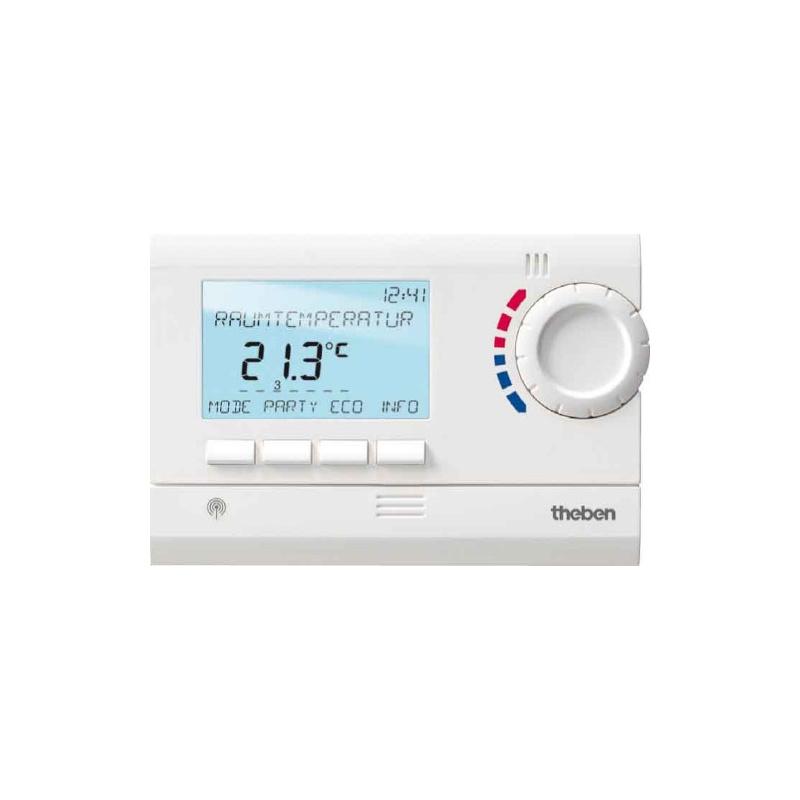 Thermostat ambiance programmable 24h 7j radio 2 zones THEBEN 8339502_0