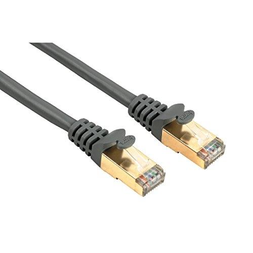 Câble réseau RJ45 Cat 5E STP - blindé - gris - 20m - Hama 00046736_0