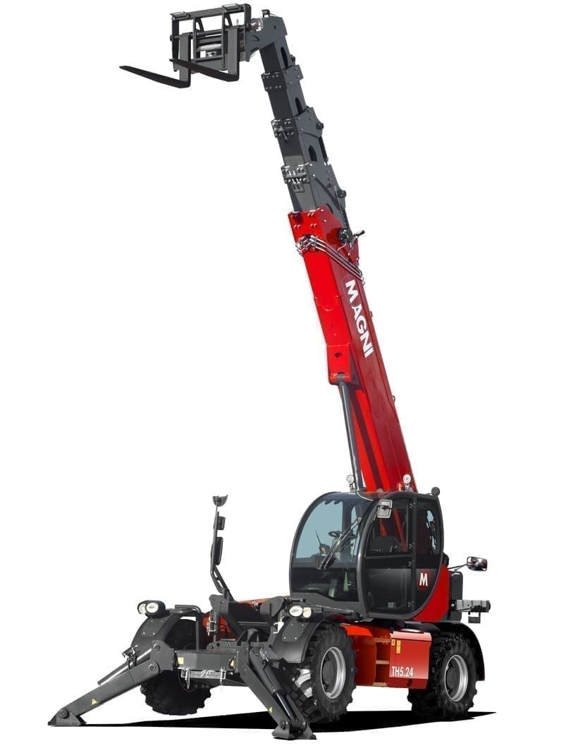 Chariot élévateur télescopique TH 5.24 - Hauteur 23,90 m, capacité 4.999 kg, pour chantiers difficiles_0