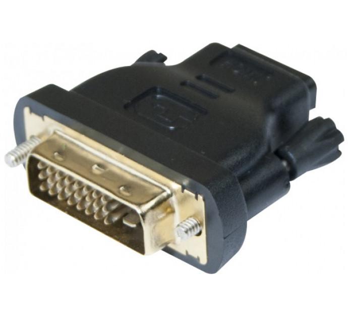 Adaptateur HDMI type A femelle - DVI-D 24+1 mâle - Signal vidéo numérique passif - Référence 581702_0
