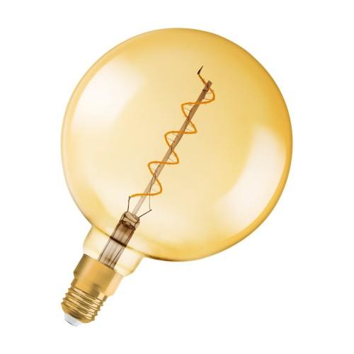 AMPOULE LED E27 5W 2000K NON GRADABLE VINTAGE 1906 BIG GLOBE DORÉ LEDVANCE