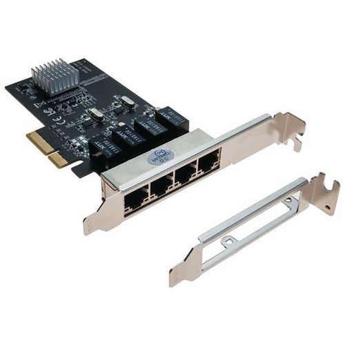 Carte réseau Gigabit PCI-Express 1x TP-Link Chipset RealTek Std + Low  Profile