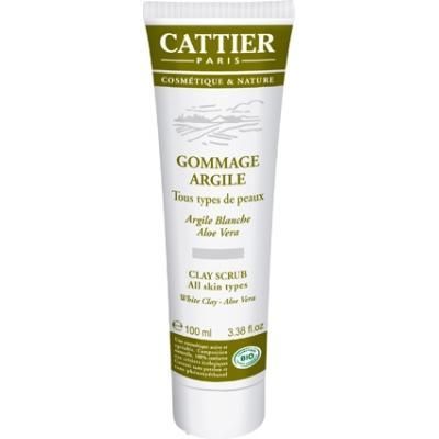 CATTIER GOMMAGE ARGILE BLANCHE TOUTES PEAUX CATTIER