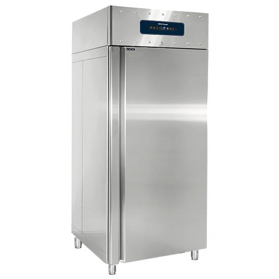 Congélateur 850 litres en inox pour pâtisserie, 56x600x400 mm, -10°/-20°C, ventilation et contrôle digital - BMB0080_0