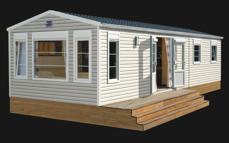 Mobil home 11.10 / 2 à 3 chambres et 1 salle de bains / 44 m² / 4 à 8 personnes / 11 x 4 m_0