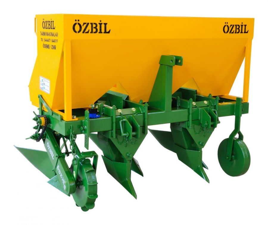 Pd220 - planteuse de pommes de terre - Özbil Machines Agricoles - longueur 1500 mm - 2 rangs - capacité 300 kg_0