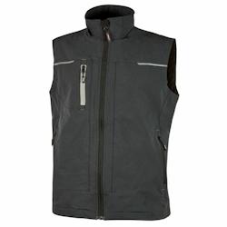 U-Power - Gilet de travail en tissu gris SATURN Gris Taille L - L gris 8033546422199_0