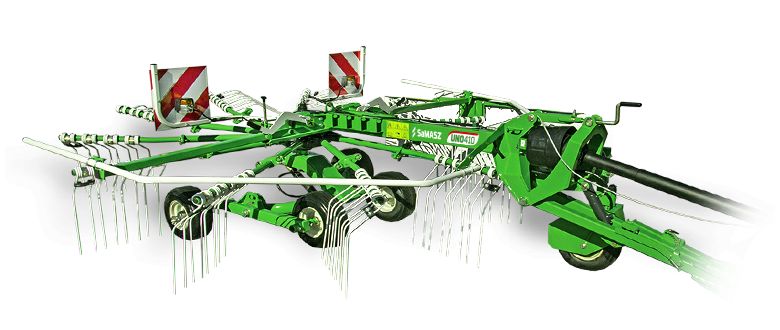 Uno 410 - Giro andaineur 1 rotor traîné Samasz - 4,10 m de largeur de travail_0
