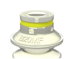 Ventouse ronde B20MF en polyuréthane thermo-élastique - TPU sans traces - Pour objets légers et séparation de pièces minces_0