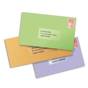 Avery boîte de 25 etiquettes laser invisibles 210x297 l7567-25_0
