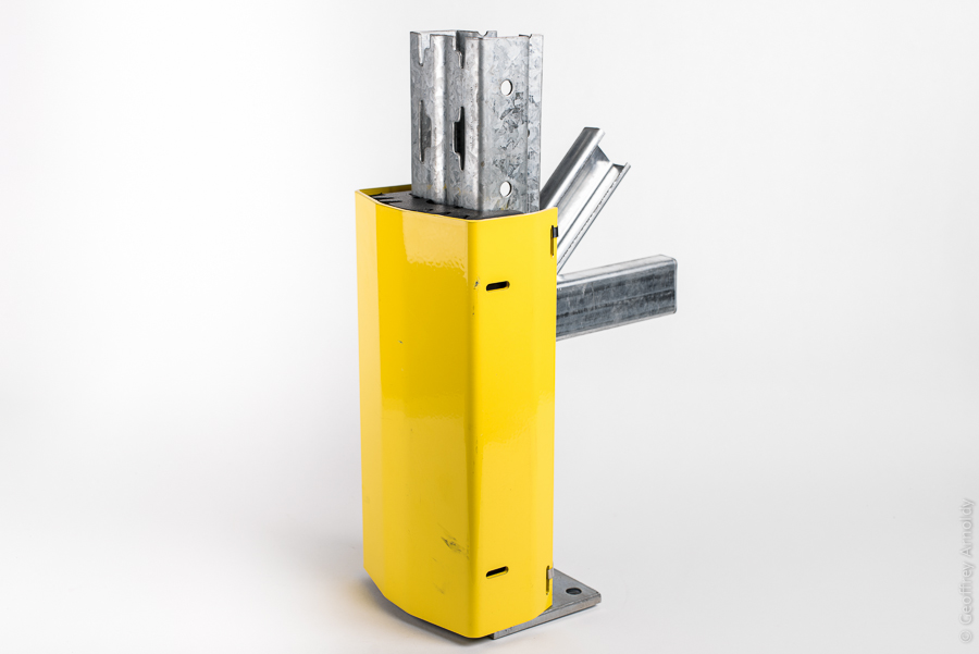 Bumper - Butoir en caoutchouc pour montants d'échelles de rayonnage - 3 hauteurs disponibles_0