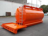 Citerne amovible à eau en acier - capacité 7 000 à 12 000 litres - montée sur berce_0