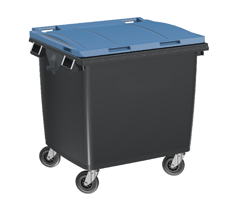Containers Citybac® 1000 litres latéral fabriqués en France - CTNHDGRABLS-SL16_0