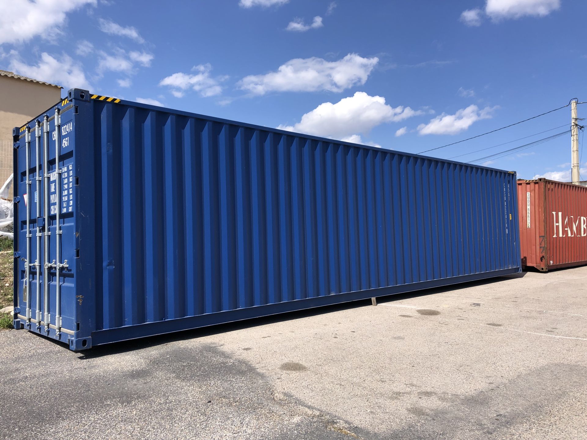 Conteneur maritime 40 pieds - Stockage - Neuf ou occasion - Livraison avec déchargement_0