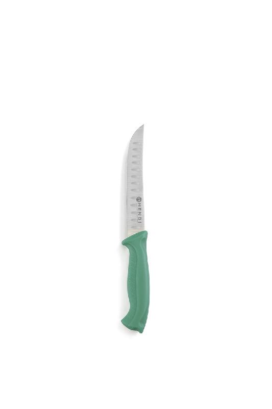 Couteau professionnel universel long 130 mm vert - 842317_0