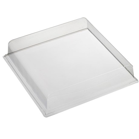 COUVERCLE SOLIA TRANSPARENT POUR PLATEAU ARDOISE 29.3 X 13.7 CM (VENDU PAR 160)