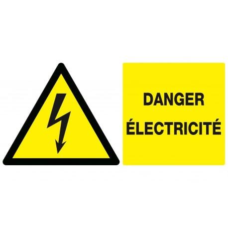 Danger, electricite 330x200mm TALIAPLAST | 621305_0