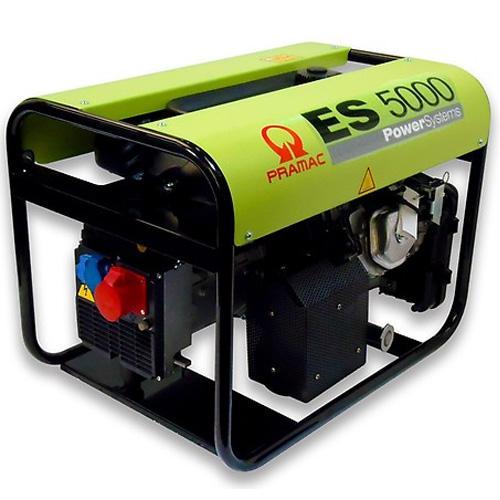 Groupe électrogène essence triphasé 5,0 kW AVR moteur Honda ES5000 - PRAMAC - PE532TH100B_0
