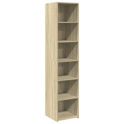 Helloshop26 - Buffet bahut commode armoire meuble de rangement organisateur cuisine salle de séjour salon haut sonoma 40 x 41 x 185 02_0034059 - 3000_0