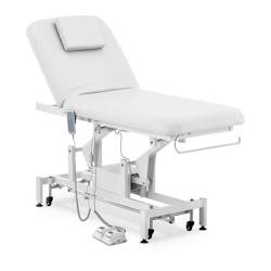 Helloshop26 - Table de massage professionnelle électrique lit de massage table de soin kiné 2 moteurs blanc 200 kg 14_0007750 - 3001328899786_0