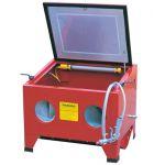 Microbilleuse 90 litres - Pression maxi 8 bars - EURO-EXPOS - Éclairage intérieur 12V et accessoires inclus_0