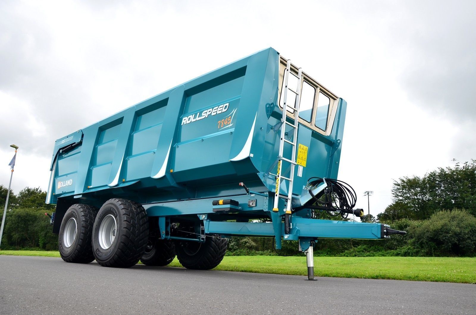 Rollspeed 7845 - Benne agricole monocoque Rolland - 45 m3 - Hauteur de caisse 1m80_0