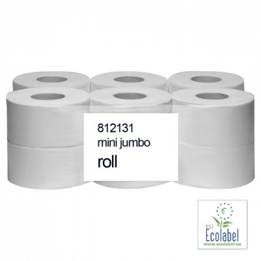 Rouleaux papiers toilettes mini jumbo t200 par lot de 12 premier prix - a10006_0