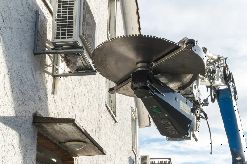 Scie à béton CMS - protection contre les surcharges - profondeur de coupe standard 500 mm_0