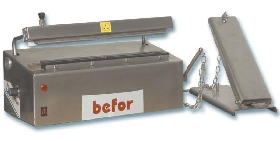 Soudeuse inox SI 600/CE - Longueur de soudure 600 mm - Commande électromagnétique - Fabrication inox_0