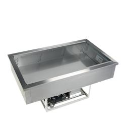 Tefcold Cuve inox de refroidissement ventilée 3 x GN 1/1, 122 W, 220 V - MONO - 16400_0