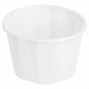 250 GODETS BLANCS PAPIER CUISSONS PLISSÉES 37 ML
