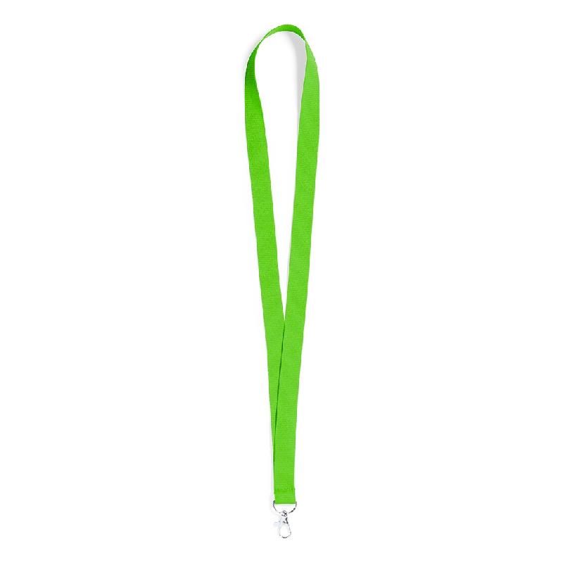 25x Corde / Lanière Vert Clair avec Crochet Métallique Pivotant - 8412536807145_0