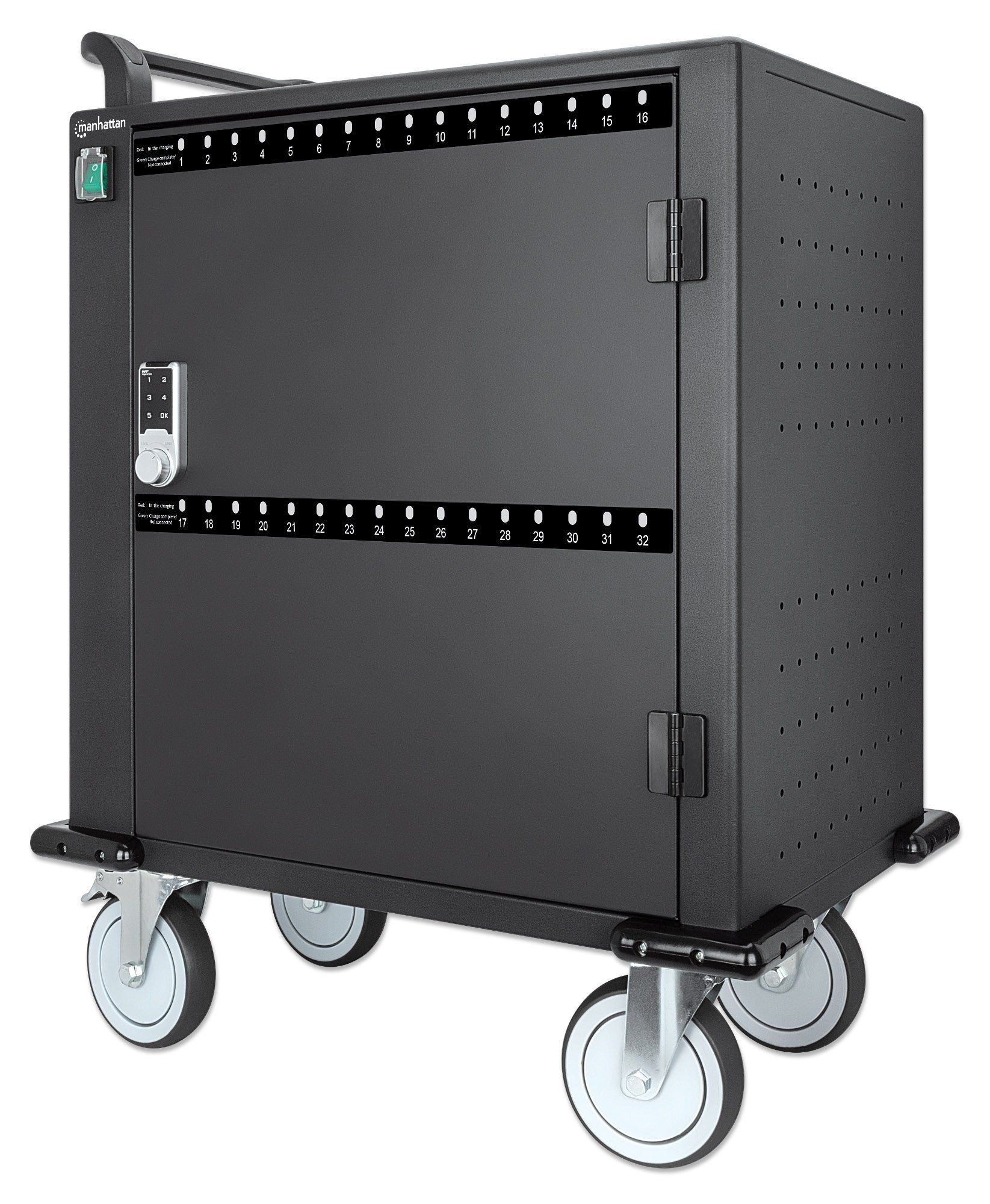 716000 - Chariot multimédia 32 ports USB-C PD 576W - Manhattan_0