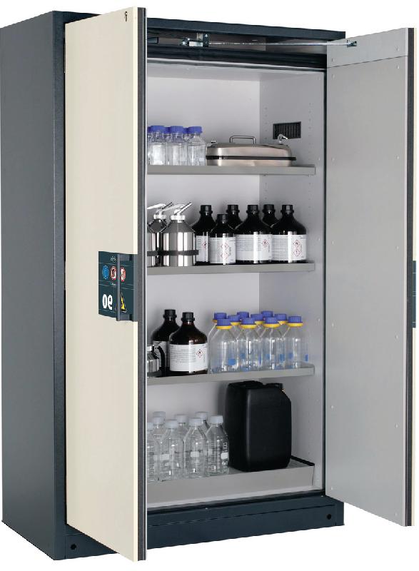 ARMOIRE SÉCURITÉ Q-PEGASUS-90 Q90.195.120.WDAC GRIS/BLANC - MANUTAN COLLECTIVITÉS