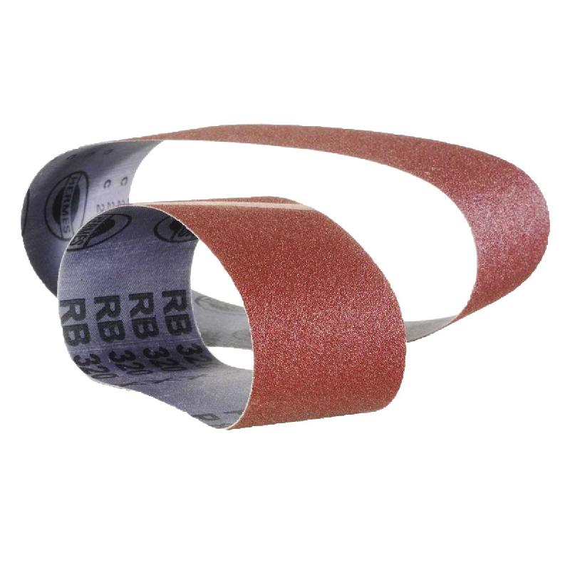 BOÎTE DE 10 BANDES EN TOILE JOINT MEULÉ POUR PONCEUSES PORTATIVES HSB RB32220 G120 - HERMES - 20001
