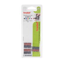 BLISTER DE 3 RECHARGES BICOLORE POUR TRODAT 4850